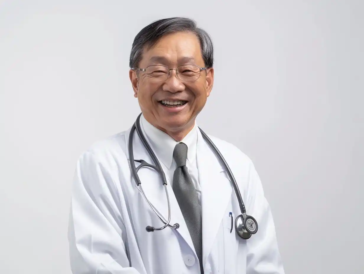 Asian Healthcare Executive Portrait Midjourney 提示词生成效果