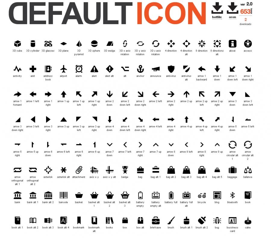 一套defaulticon(翻墙下来的哦)