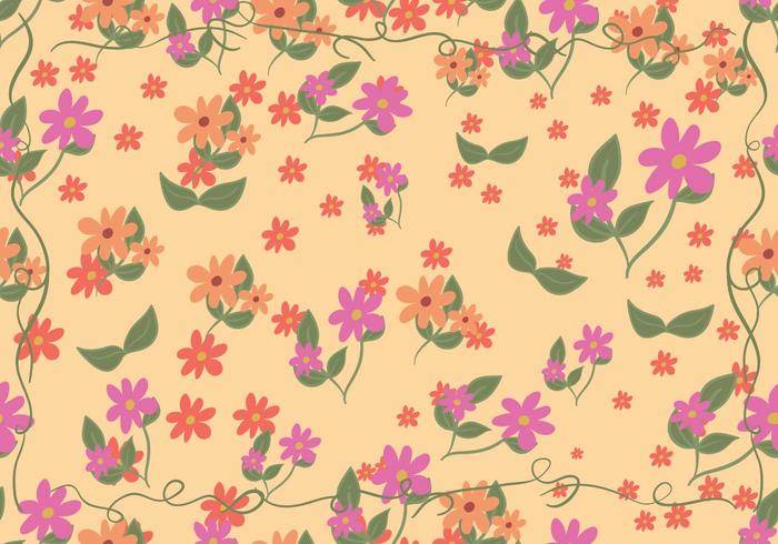 FLoral Ditsy矢量