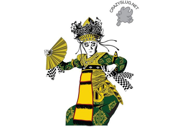 巴厘岛舞者