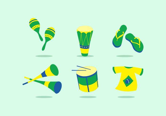 免费的BRASIL 2矢量