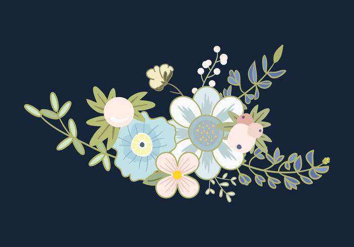 花花束矢量