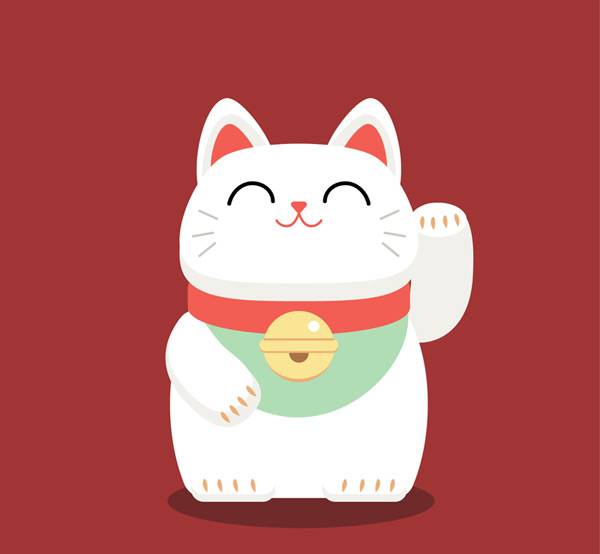 摆手招财猫