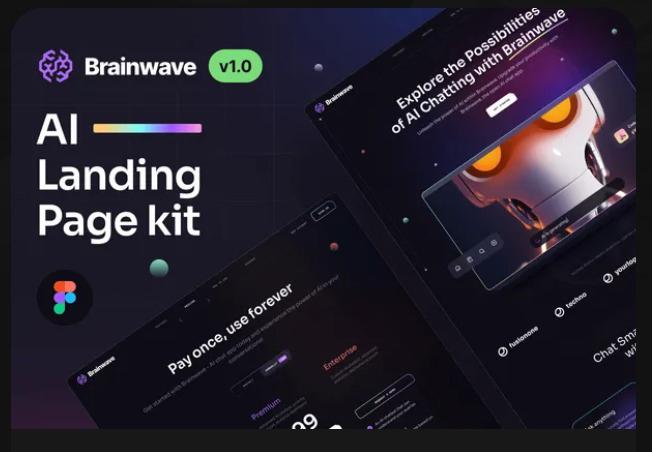 Brainwave - AI Landing Page Kit