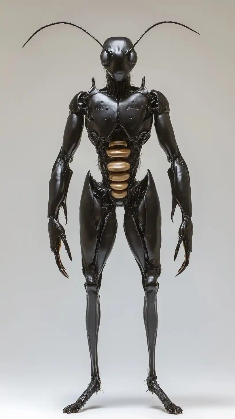 Realistic Ant-Man Hybrid Midjourney提示词