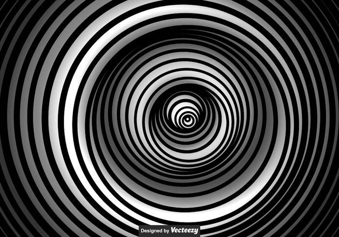 矢量黑色和白色的眩晕背景