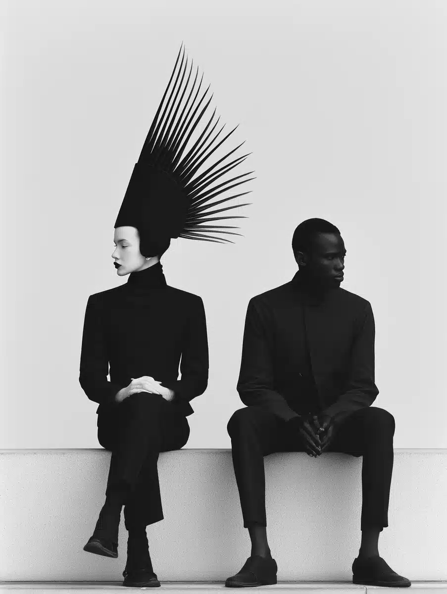 Punk Fashion at MET Gala Midjourney提示词