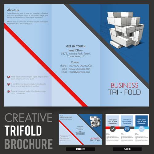 欧美风格宣传单