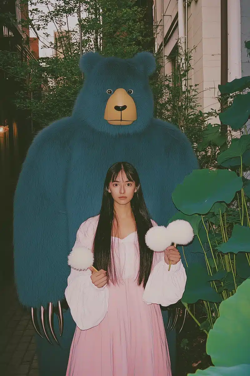 Surreal Fashion with Creature Midjourney提示词