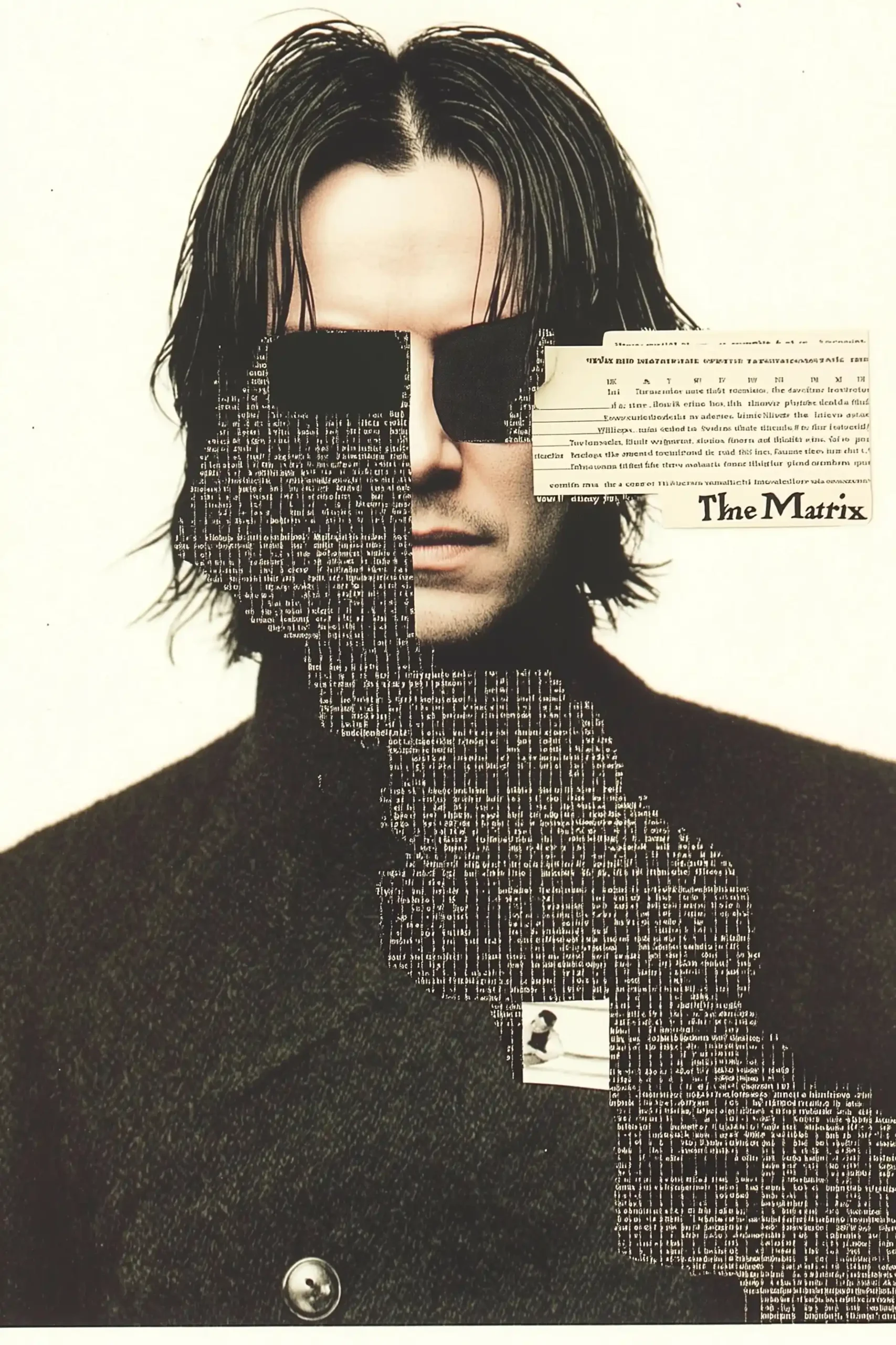 Matrix Poster Photo Collage Midjourney提示词