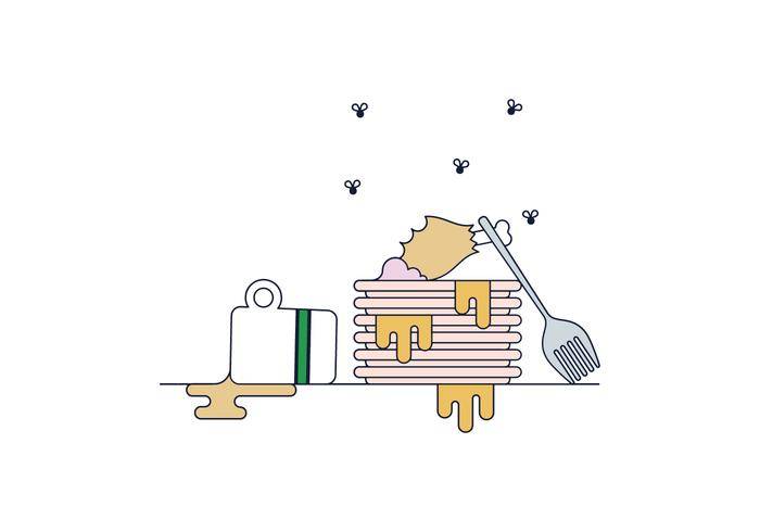 免费肮脏的菜矢量