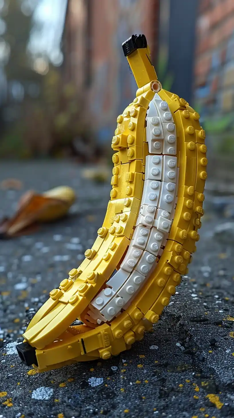 Minimalist Banana Structure Midjourney提示词