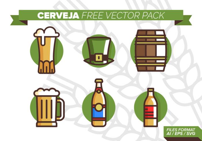 Cerveja免费矢量包