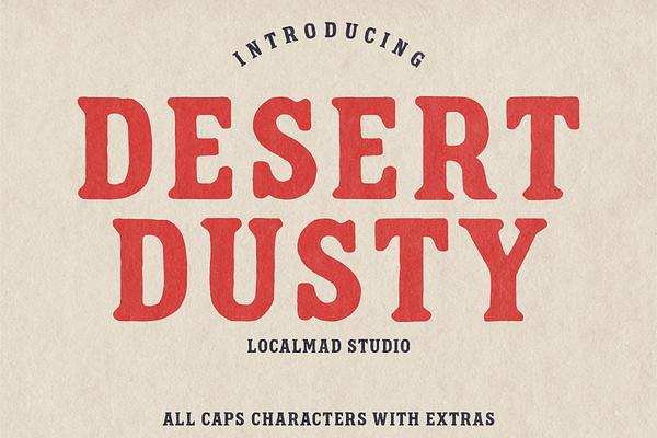 Desert Dusty - Font & Extras