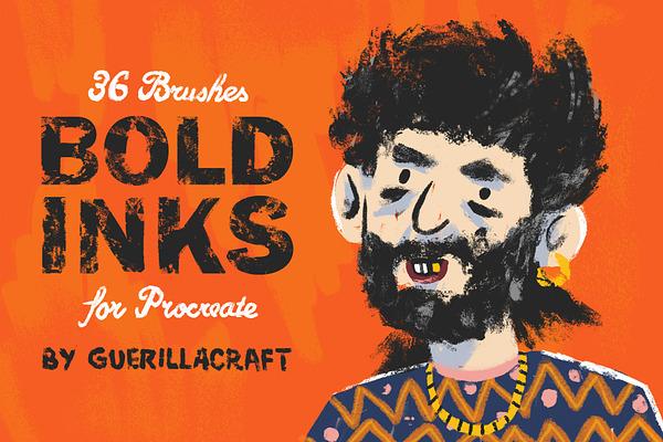 Bold Inks for Procreate