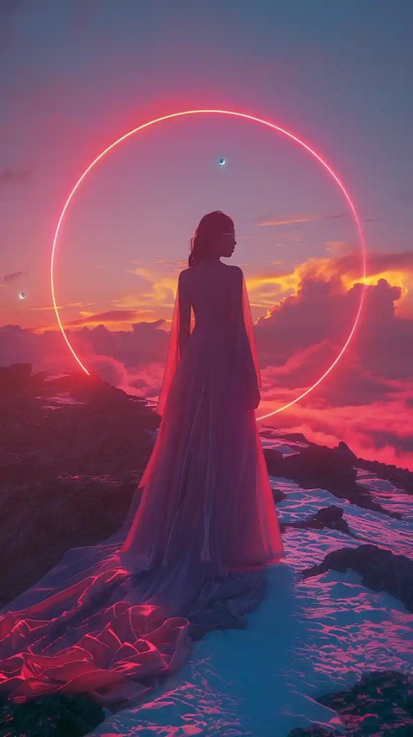 BEEPLE-Style Single Mother Midjourney提示词