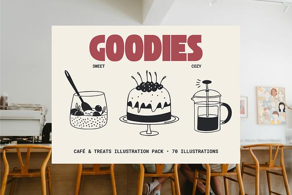 GOODIES 70 Food & Coffee Pack