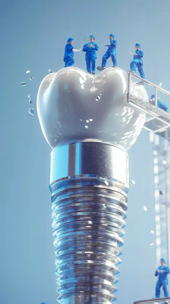Dental Implant in Lab Midjourney提示词