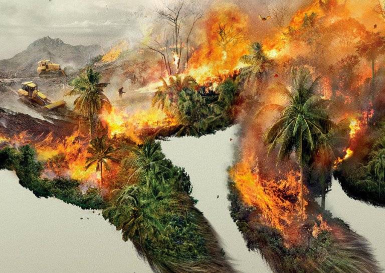 破坏自然就是毁灭生命幻想运动