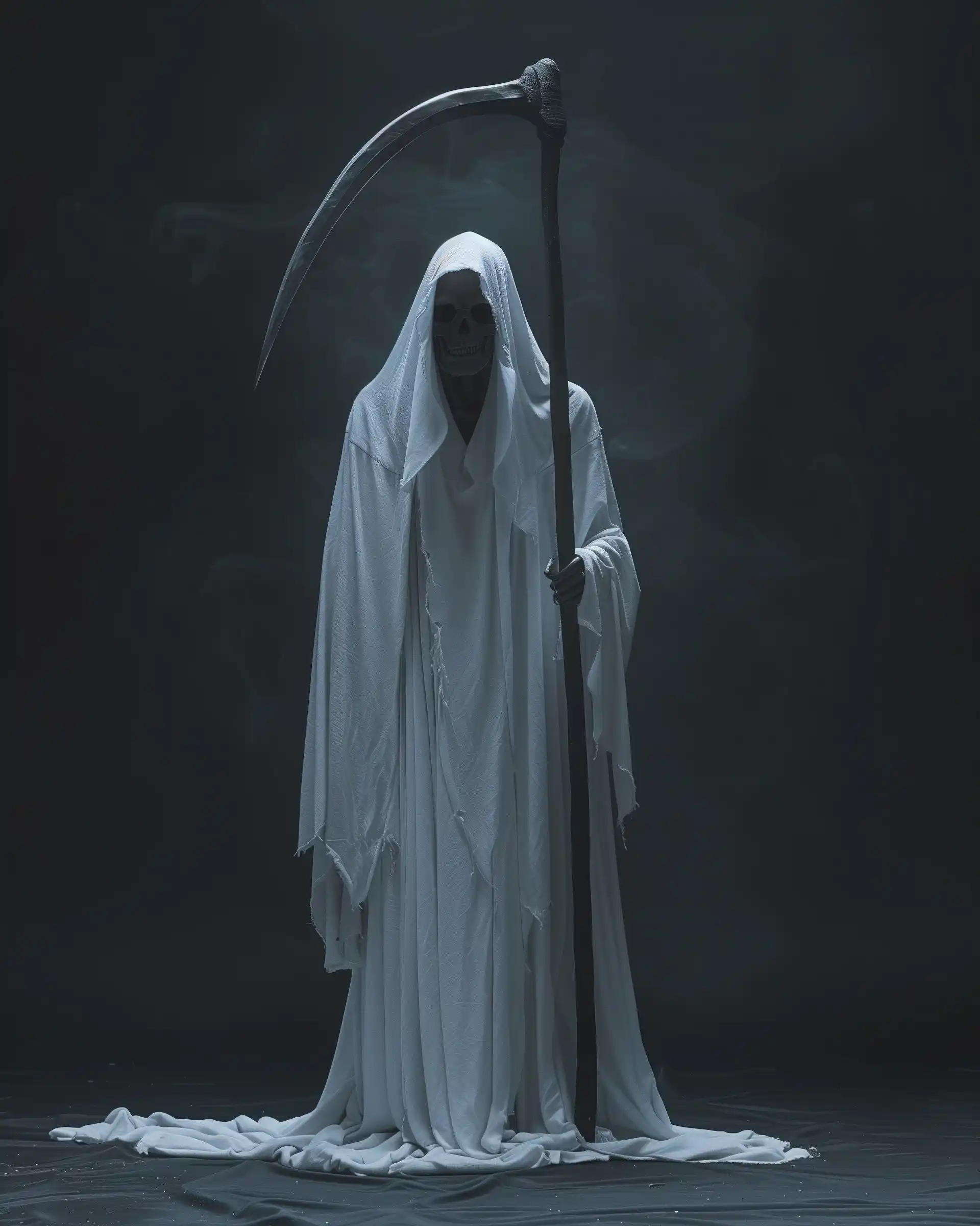 White Robed Reaper Portal Midjourney 提示词生成效果