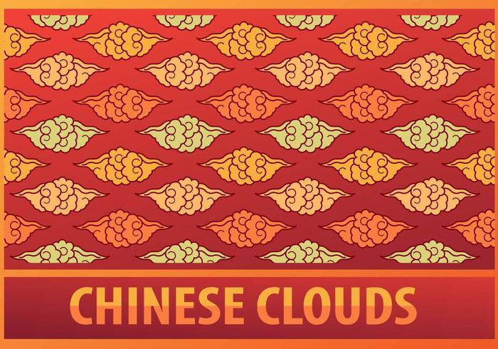 中国云彩图案