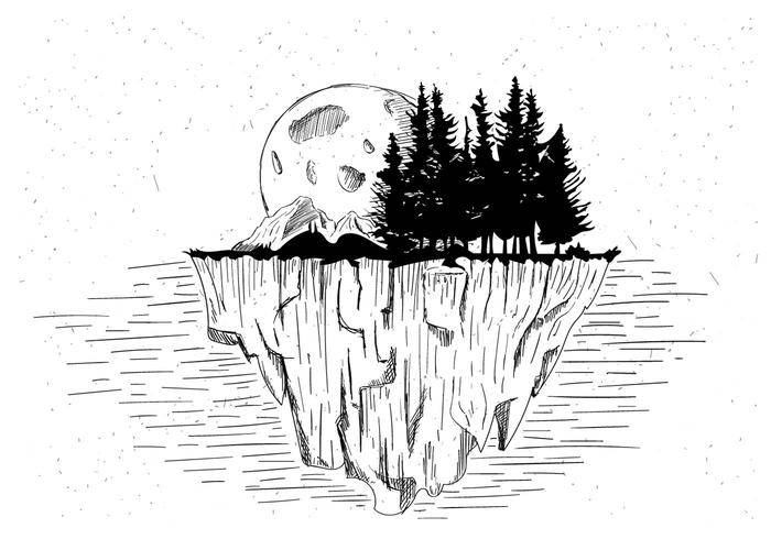 免费景观矢量图