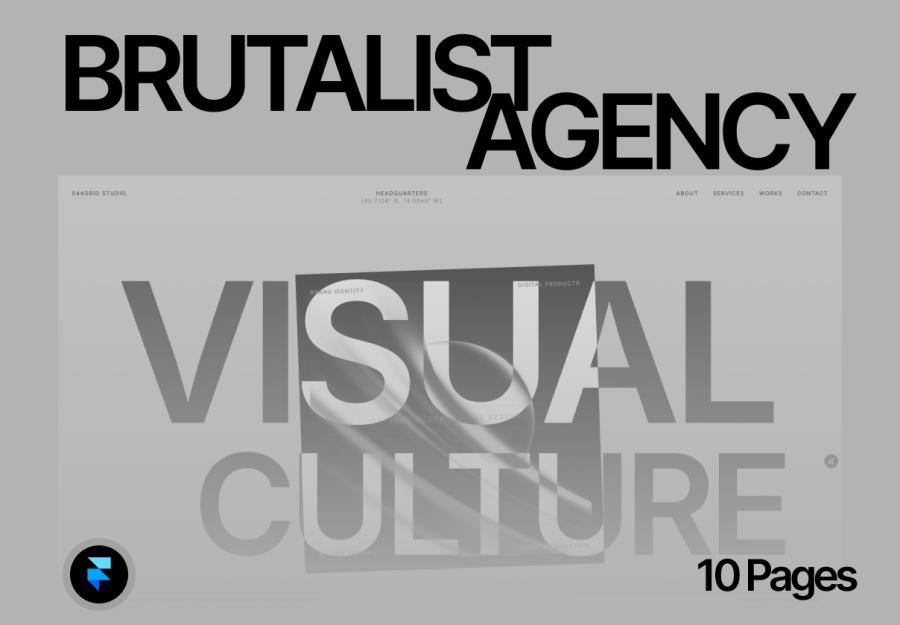 044Grid Brutalist Agency