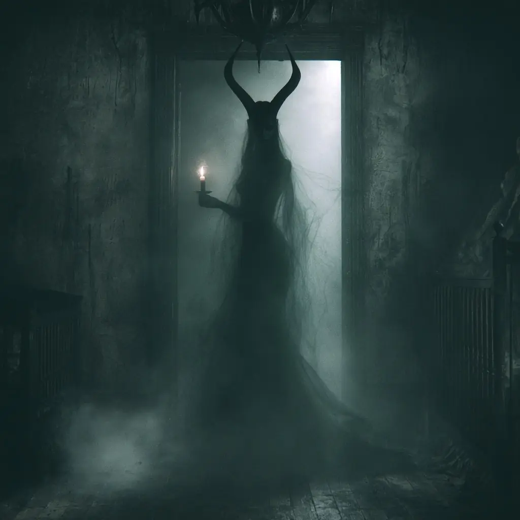 Cinematic Victorian Shadowy Figure Midjourney提示词