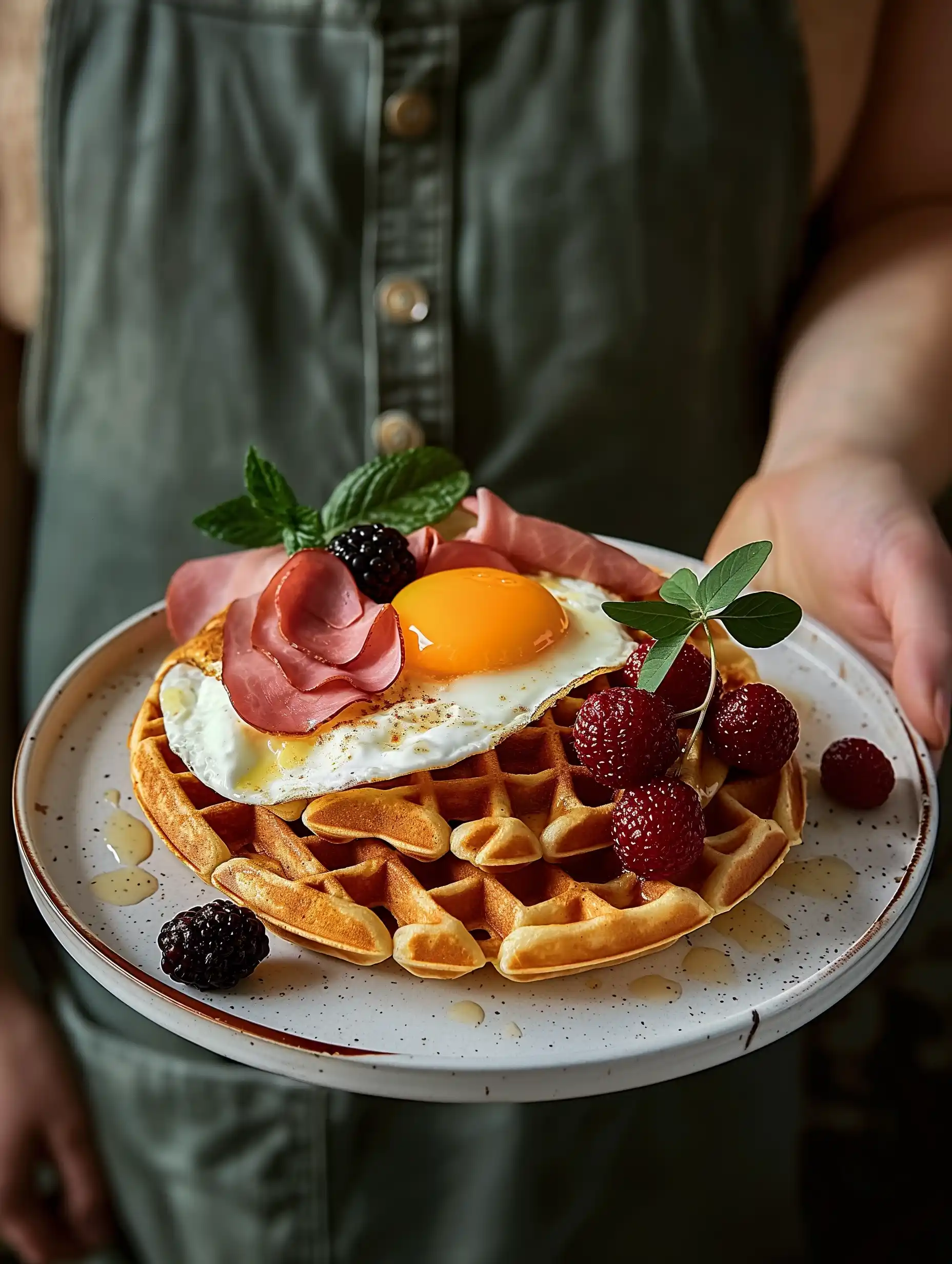 Surreal Breakfast Plate HD Midjourney 提示词生成效果