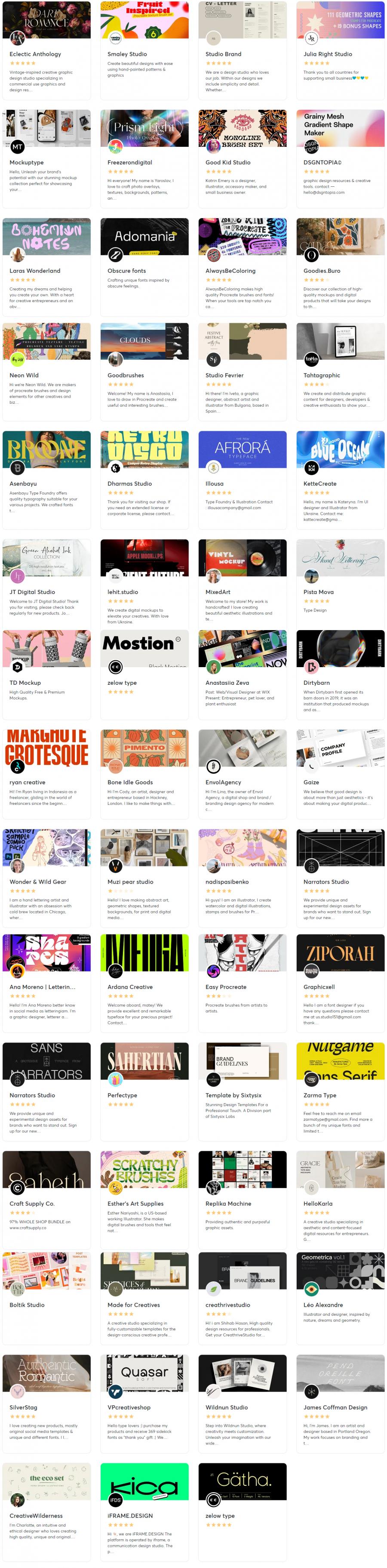 2023年的11月creativemarket.com网站分享价值高达 1000 美元的素材资源打包下载