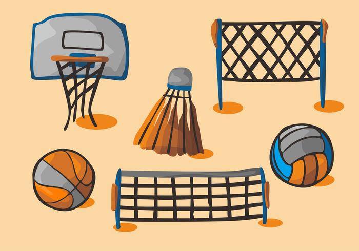 Netball矢量包
