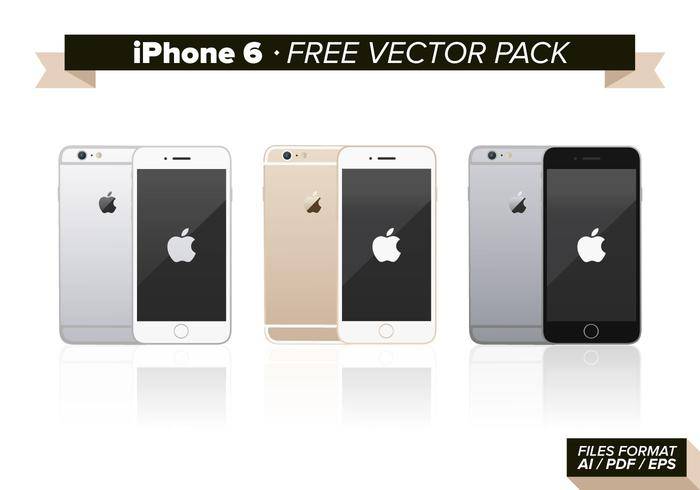 Iphone 6免费矢量包