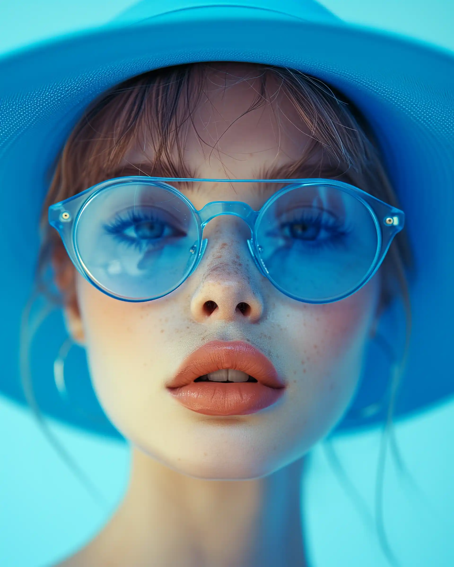 Fashionable Colorful Portrait Midjourney提示词