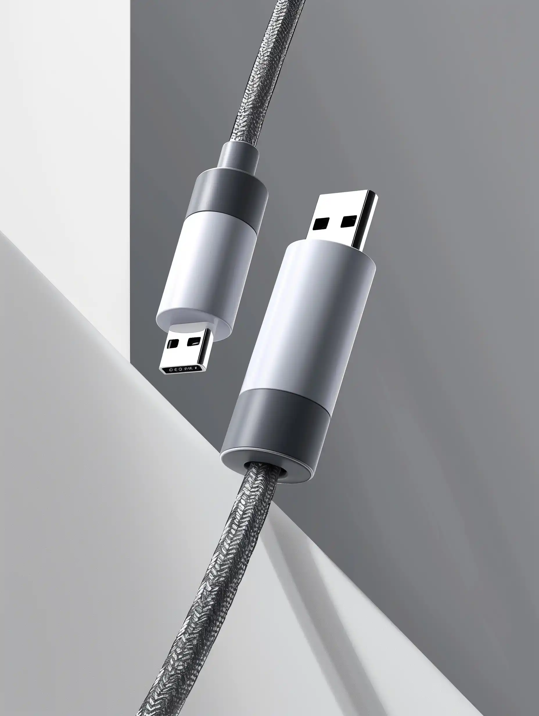 Product Cables on Display Midjourney提示词