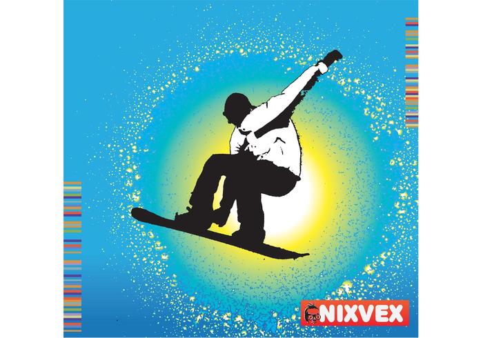 NixVex“SnowBoarder”免费矢量