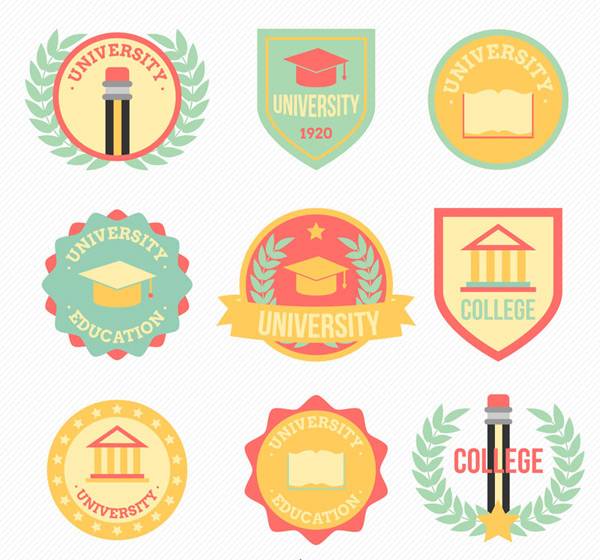 大学校园标签