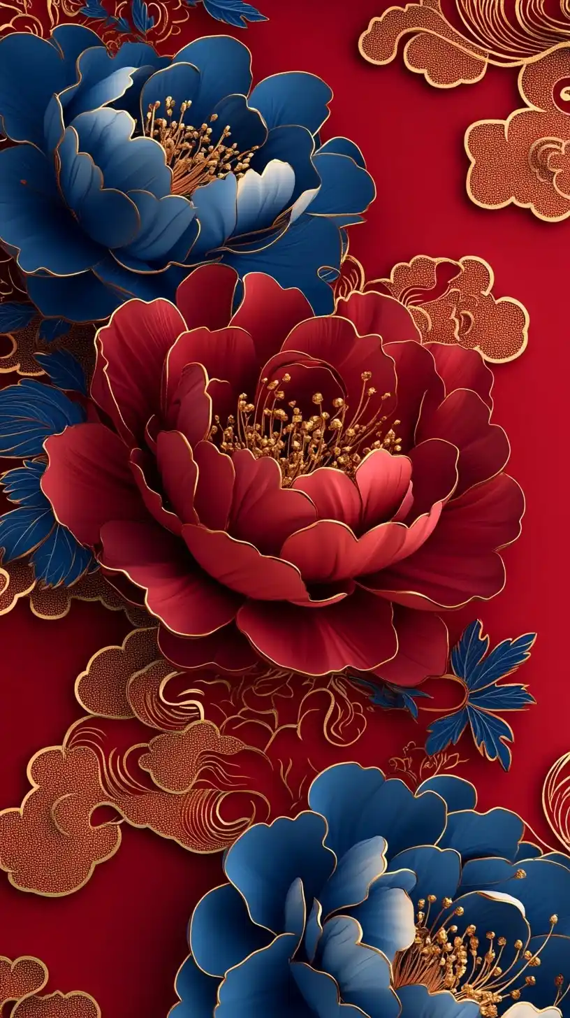 Three-Dimensional Red Envelope Design Midjourney提示词