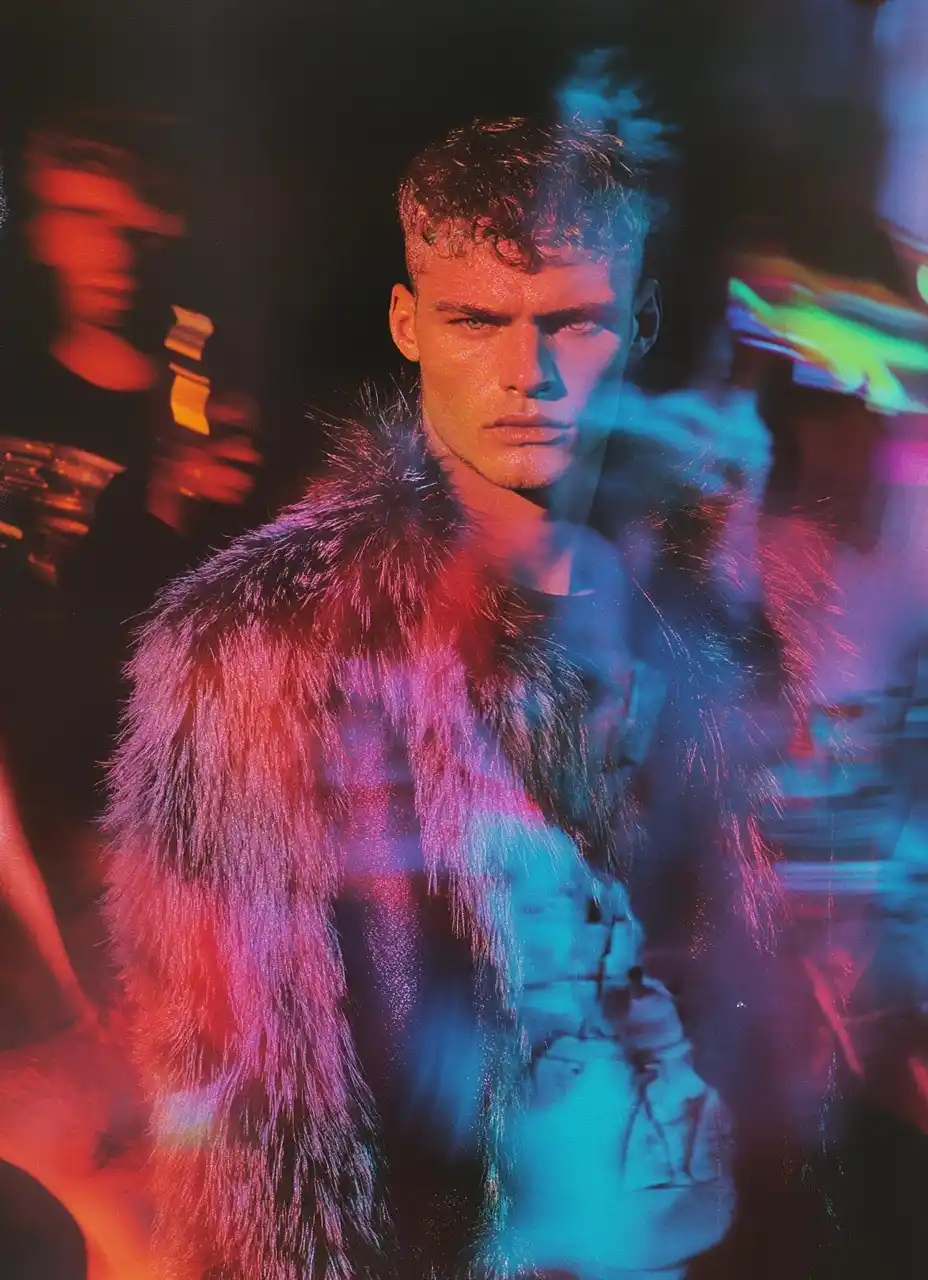 Futuristic Fashion in Motion Midjourney提示词
