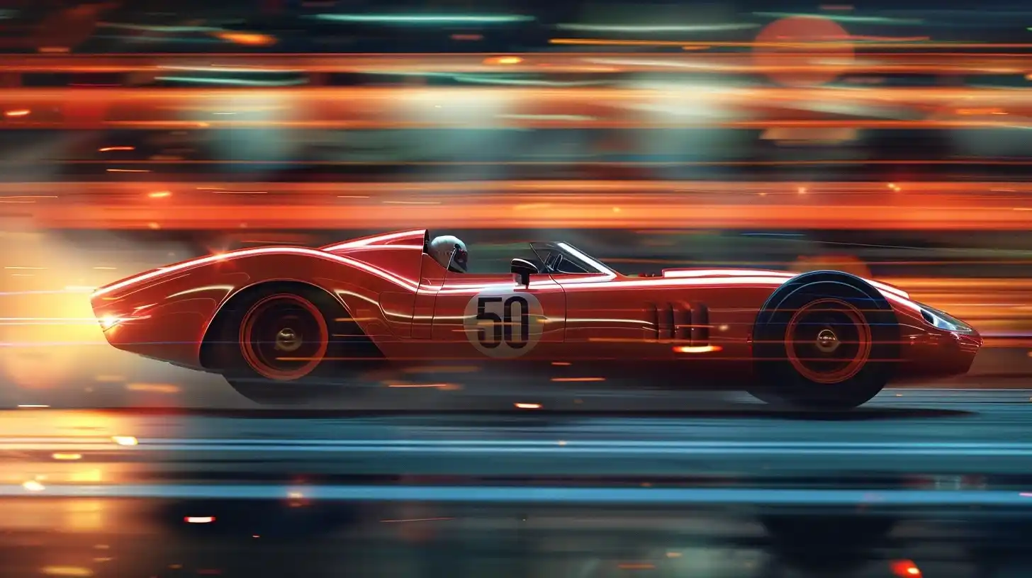 Photorealistic F1 Speed Midjourney提示词