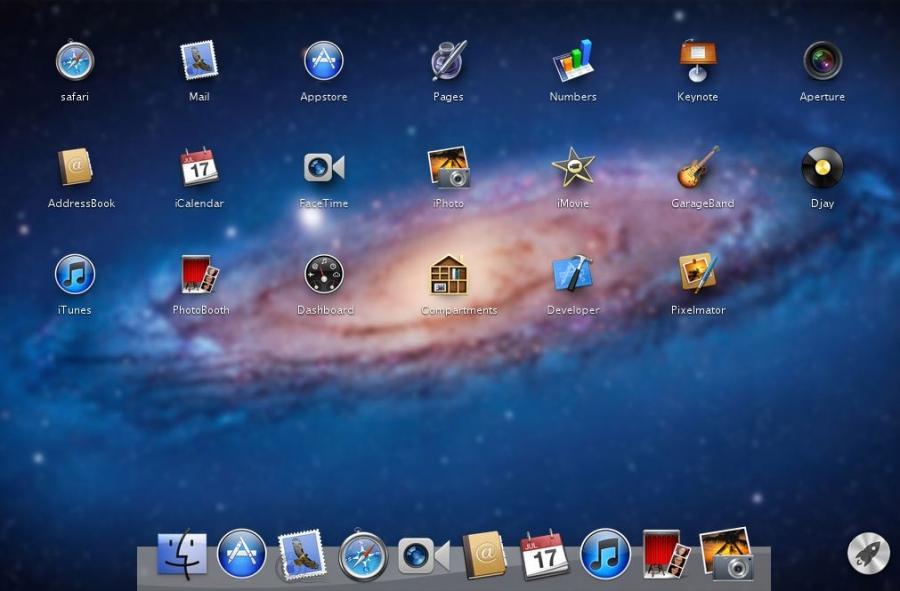 CSS3+jQuery 模拟 Mac OS X Lion lanchPad