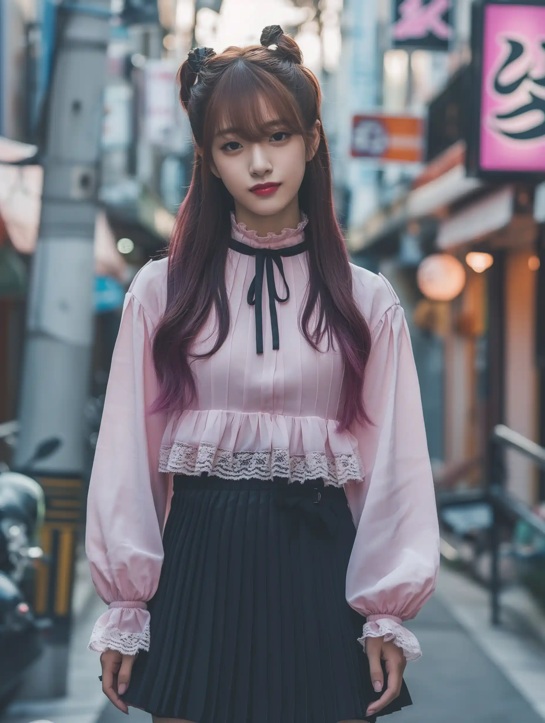 Jiraikei Fashion Model Midjourney提示词