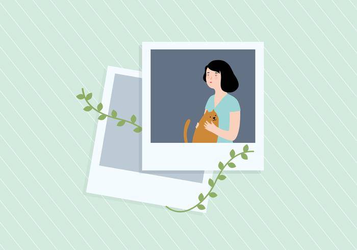 女孩照片插图