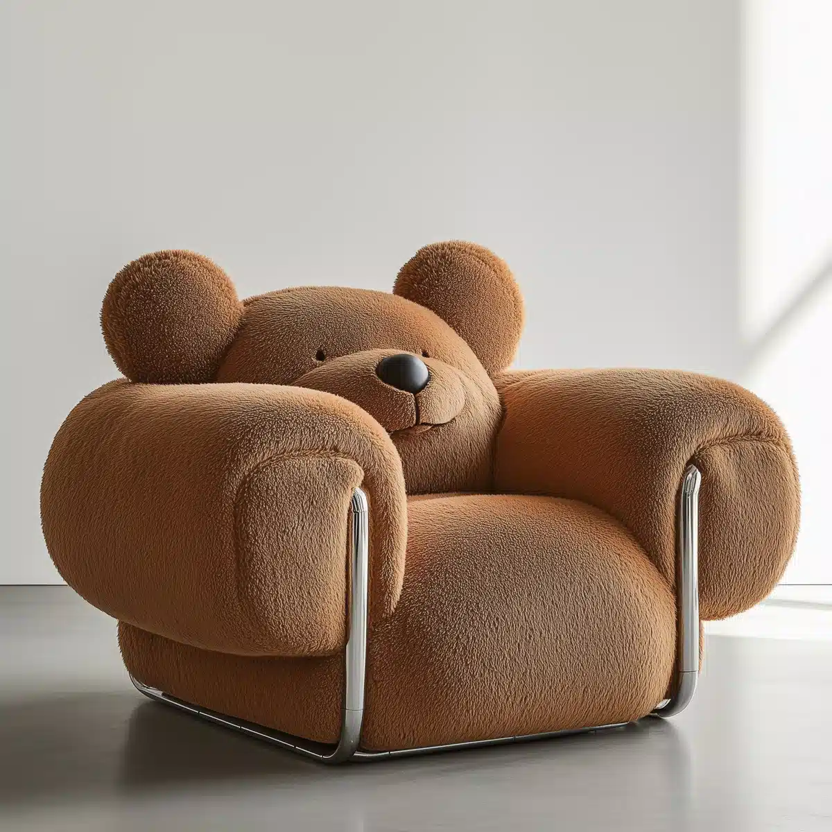 Teddy Bear Armchair Design Midjourney提示词