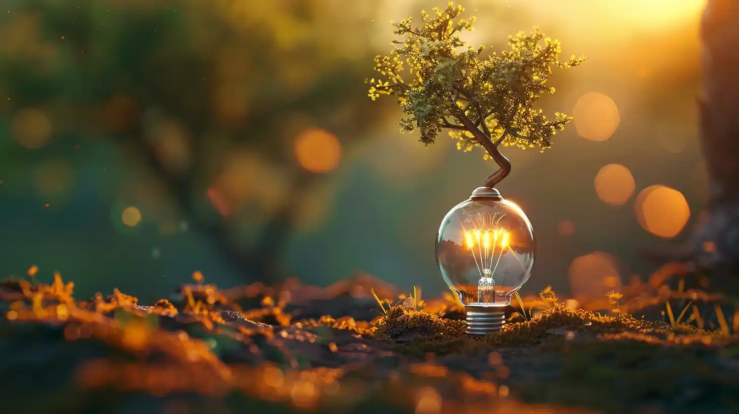 Minimalist Financial Growth Midjourney提示词