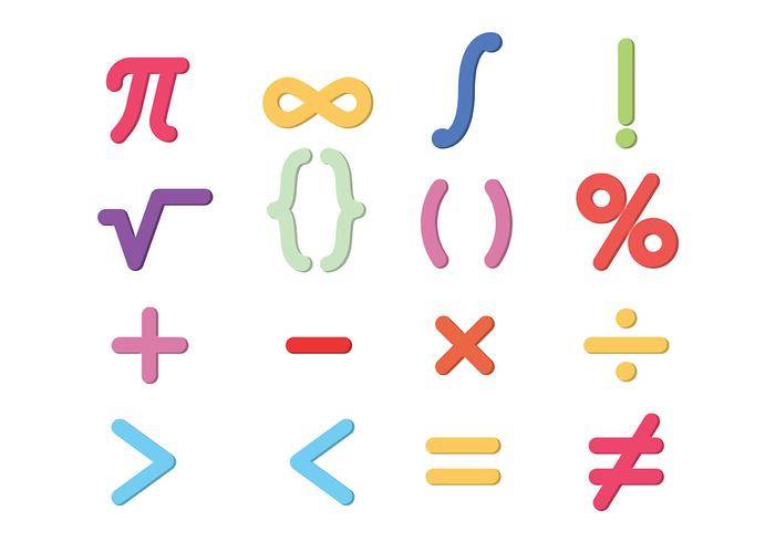 数学符号矢量