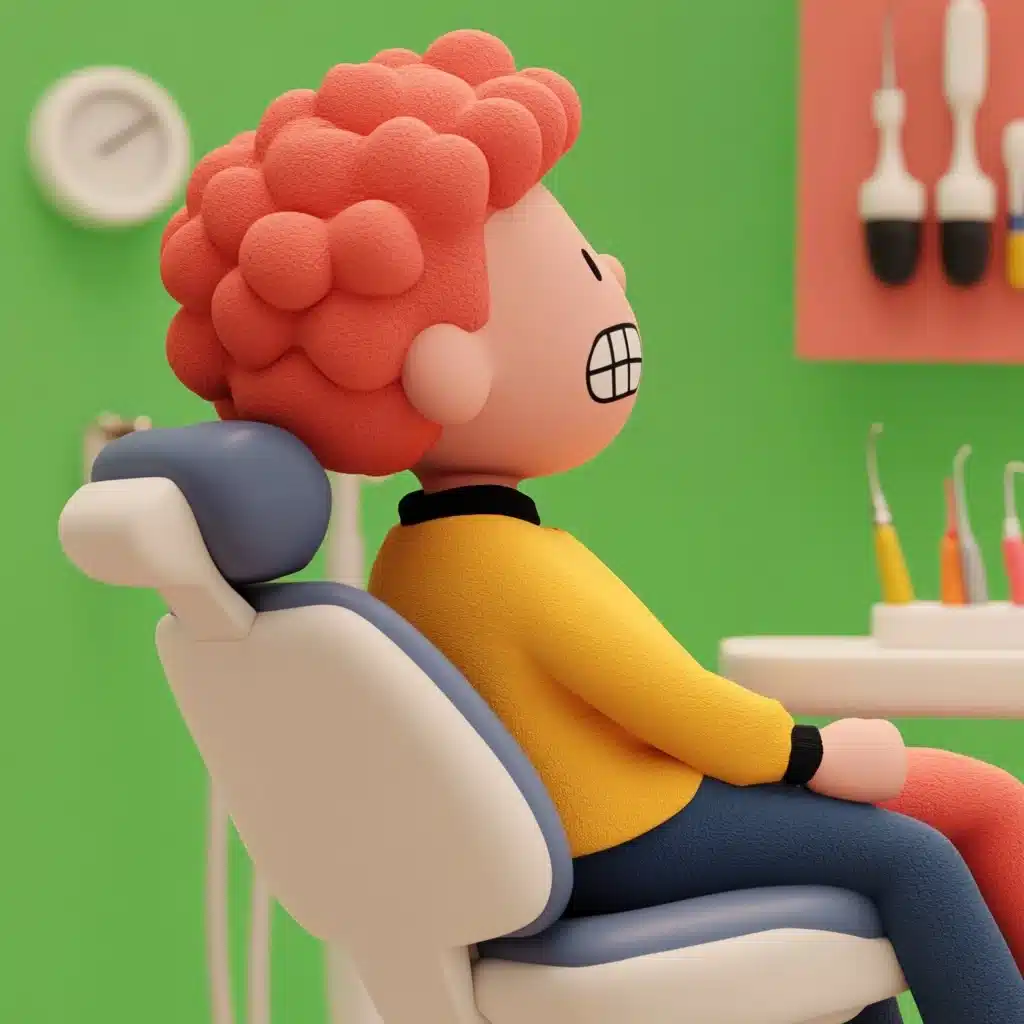 Child in Dentist Chair Midjourney提示词