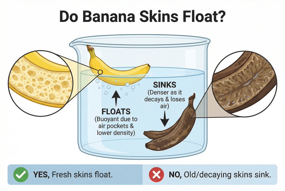 Do Banana Skins Float? Density & Buoyancy Explained Nano Banana提示词