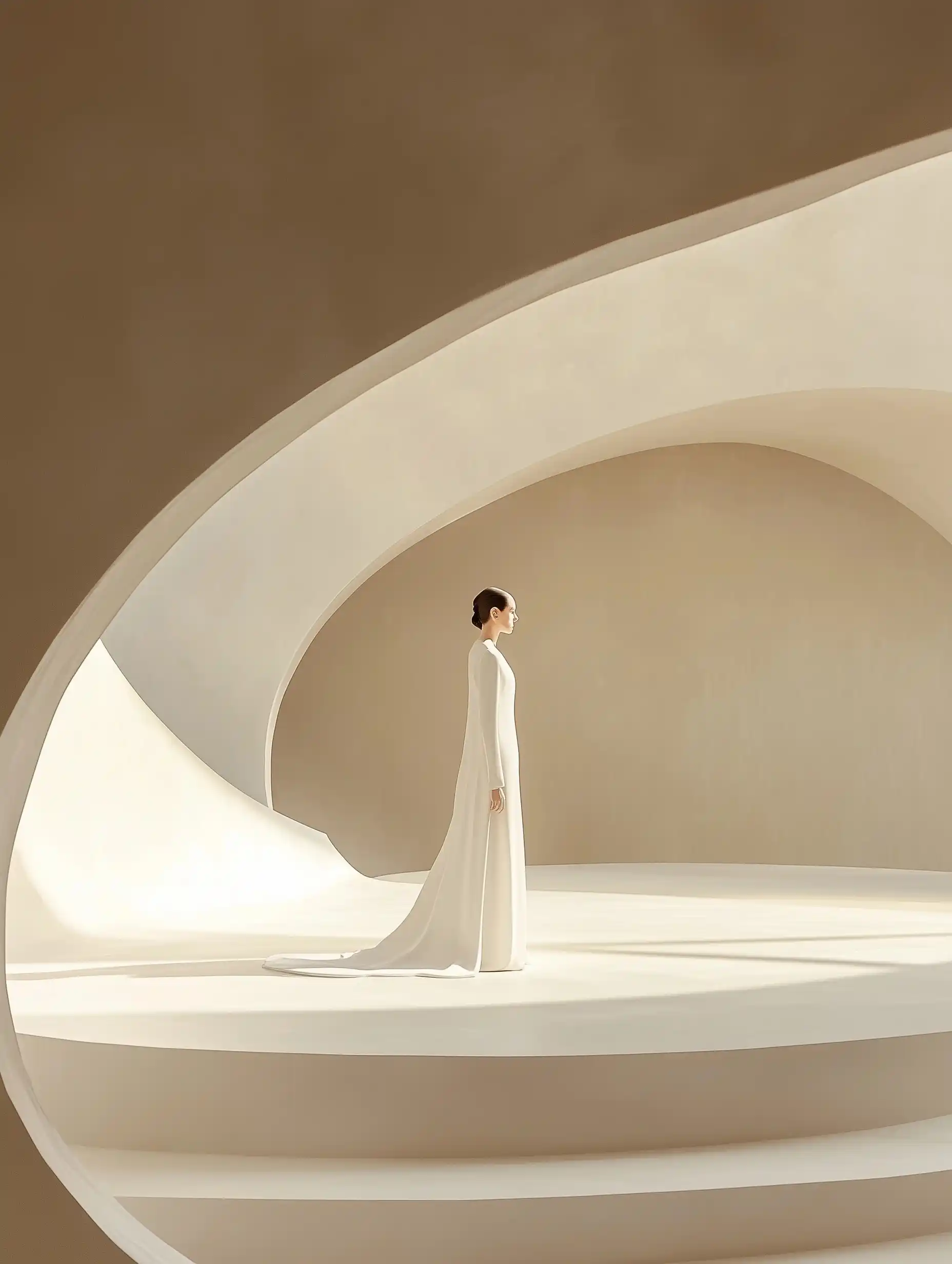 Minimalist Stage Design Midjourney提示词