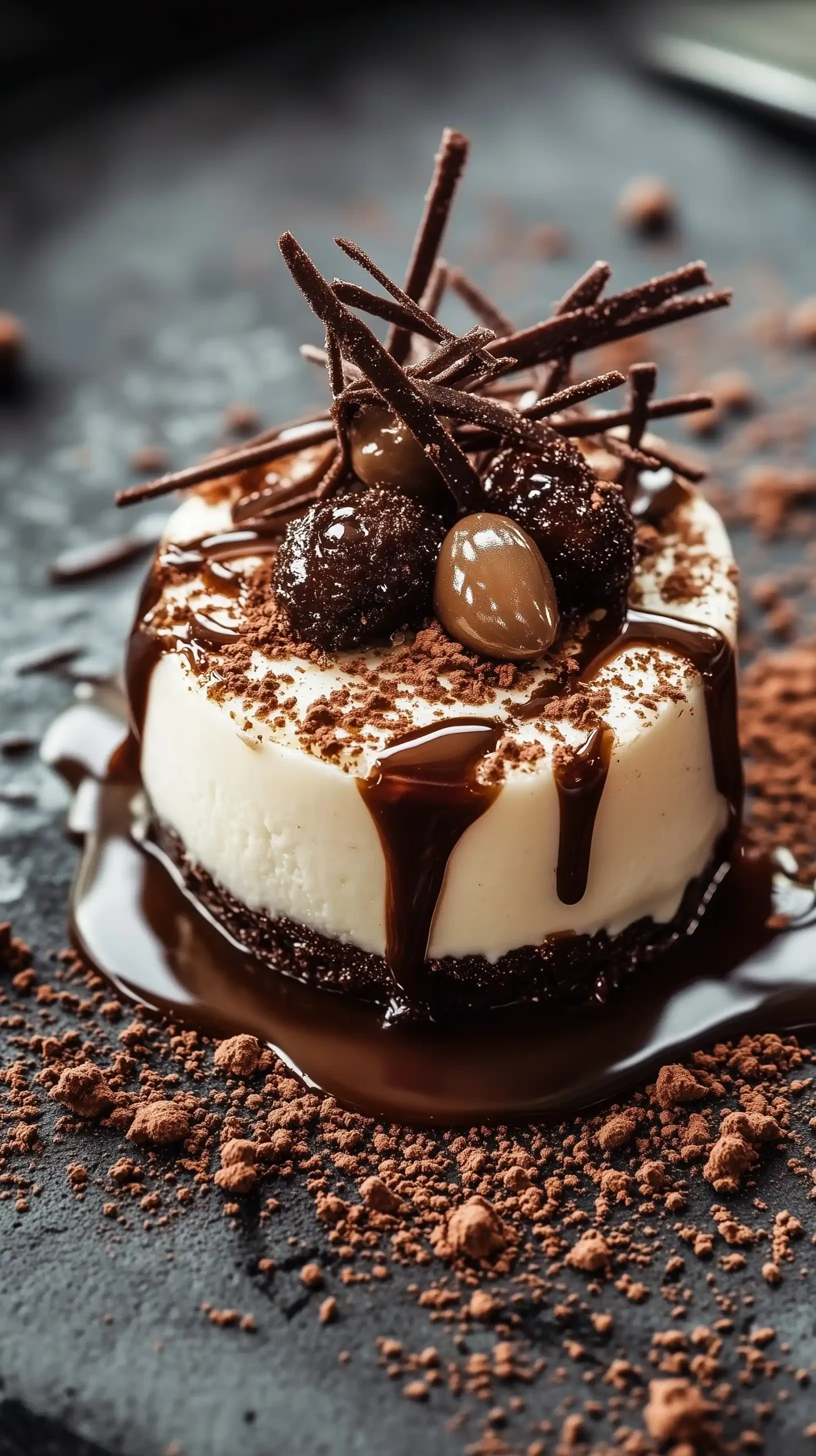 Dessert Poster in Raw Style Midjourney提示词