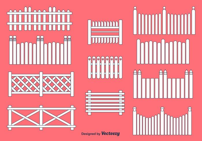 纠察栅栏矢量
